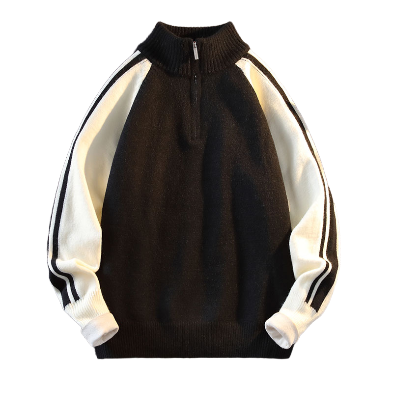 2025SS Stand collar sweater THOM TREND