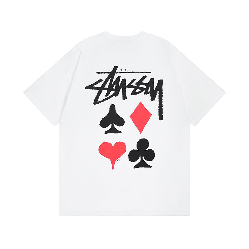 Poker number short sleeves