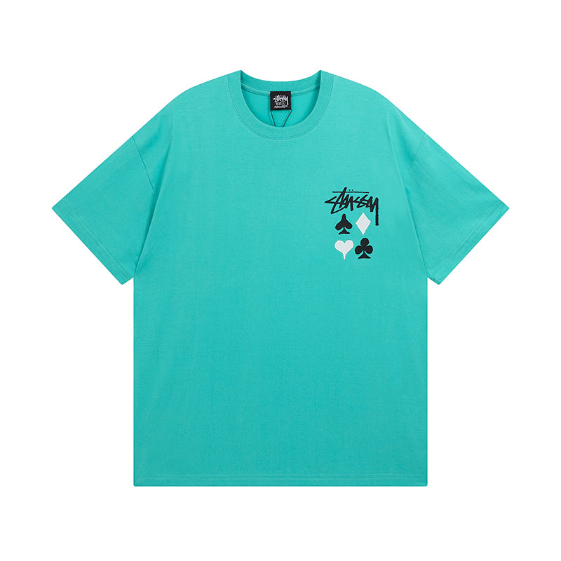Poker number short sleeves