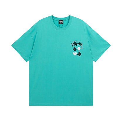 Poker number short sleeves