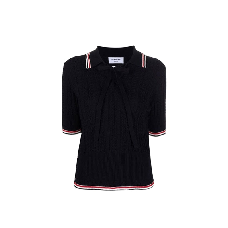 Women Short-sleeved polo shirt THOM TREND