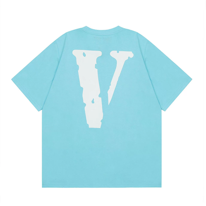 Letter V embroidered T-shirt