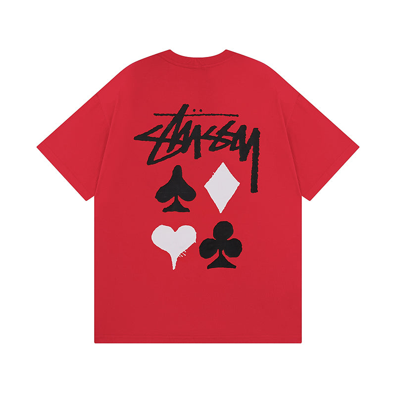 Poker number short sleeves