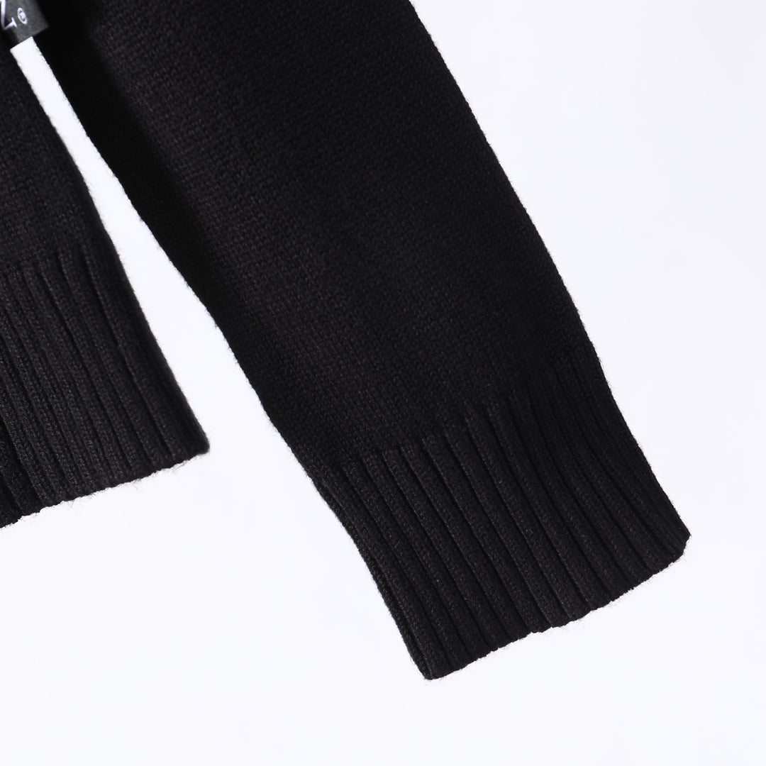 PIein Black Fleece Sweatshirt