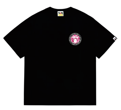 Classic letter print short sleeves