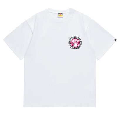 Classic letter print short sleeves